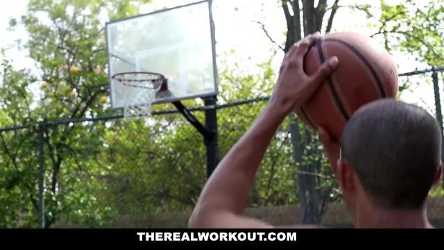 Curvy Babe Alexis Rodriguez Lose on Basketball Game & Plays with a Big Black Cock  - 2