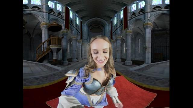Cosplay VR Jaina Proudwhore (Daisy Stone) wants Cock in a Whorecraft Castle - 1