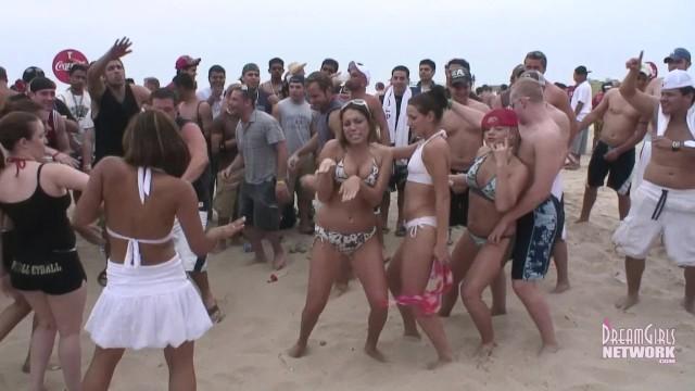 Argentina Beach Party Flashing in South Padre Island Adultcomics - 2