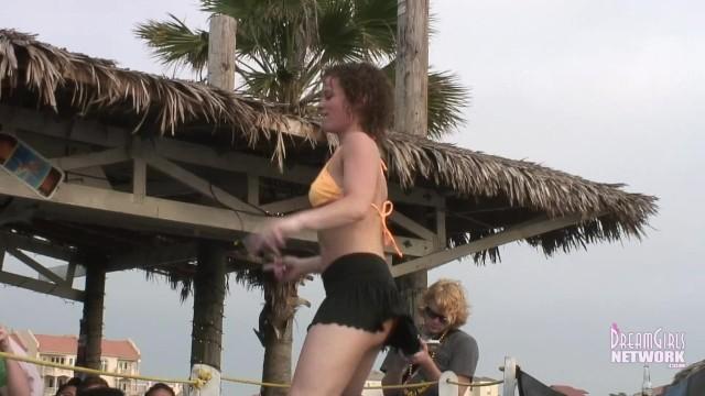 Beach Party Flashing in South Padre Island - 2