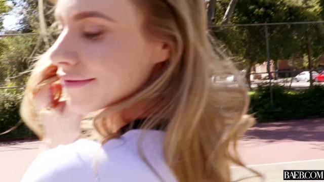 Adorable Blonde Anya Olsen Enjoys getting her Pussy Pounded by Tennis Coach - 2