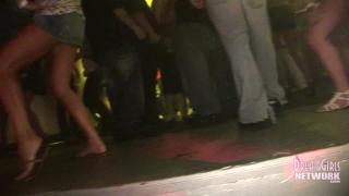 Stepbrother Nice Panties! College Teen Upskirts Dancing in Nightclub Play