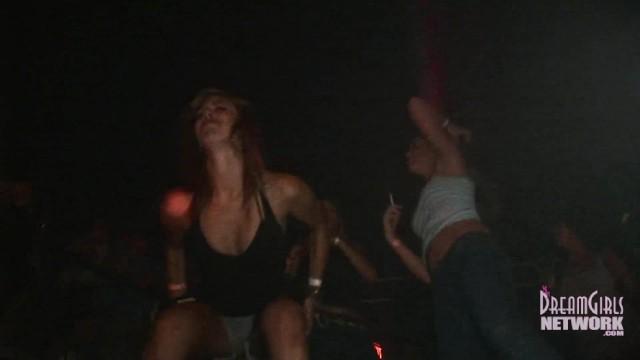 SnBabes Nice Panties! College Teen Upskirts Dancing in Nightclub Tit
