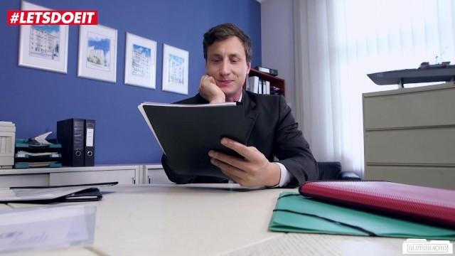 LETSDOEIT - Quick Office Fuck with Sex Addicted Secretary - 2