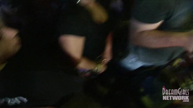Dick Sucking Never seen before College Coeds Wet T-shirt Contest at Local Bar Black - 1