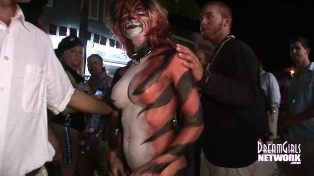 Tranny Sex Fantasy Fest Swingers Party in the Streets Amazing