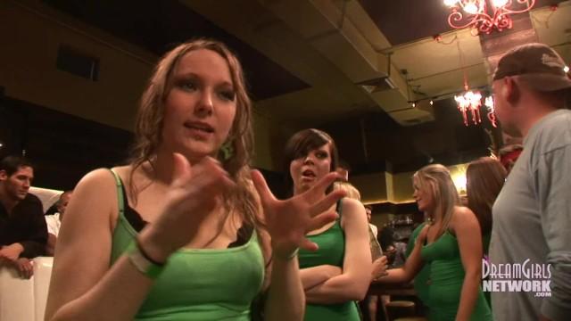 Casting St Patricks Day Upskirts from Small Green Dresses Stunning