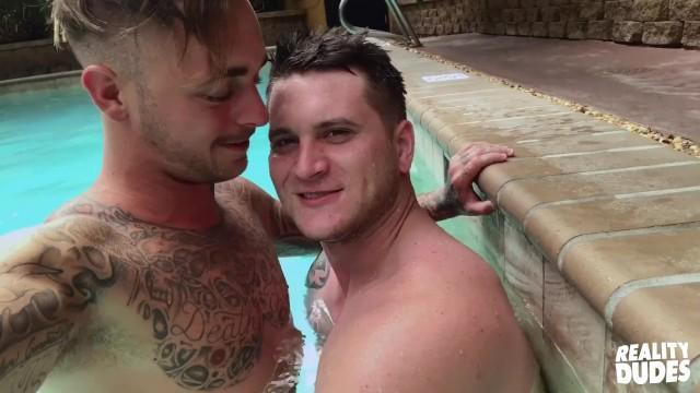 RealityDudes - two Hot Guys having Fun in Pool - 2