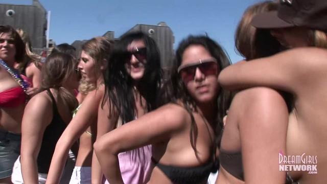 Follada Hot Bikini Clad Coeds Dance and Party in Texas Furry