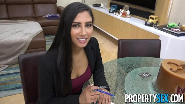 PropertySex - Super Hot Real Estate Agent Cheats on Boyfriend with Client - 1