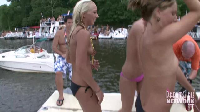 Uncensored Wild Boat Party with Naked Chicks Licking Pussy Gay Boysporn - 1