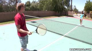 Arrecha BANGBROS - Sex for Sport on the Tennis Court with MILF Katie Angel Amigo