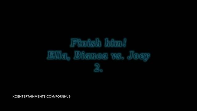 Ella, Bianca Vs. Joey, Finish Him! - 30' - Fantasy Mixed Wrestling - 2