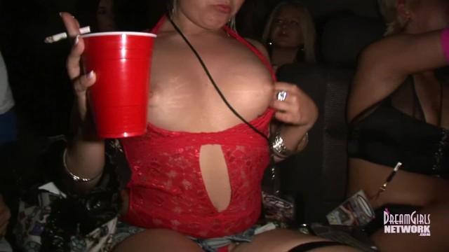 Uncensored Car Ride Flashes on the way to the Club Teacher - 1