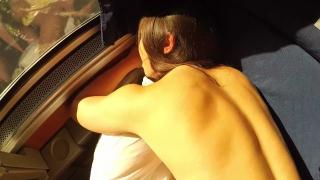 Cowgirl Anal Loving Teen Geneva King Gets her Ass Gaped on the Train Gay Fuck