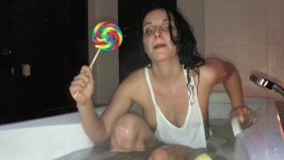 Femdom Pov I Persuaded our Babysitter to go in Bathroom and Offered Money for this Kendra Lust