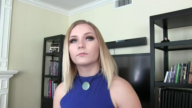 Staci may and Kayli Moon are Cum Swapping Blonde Teens - 2