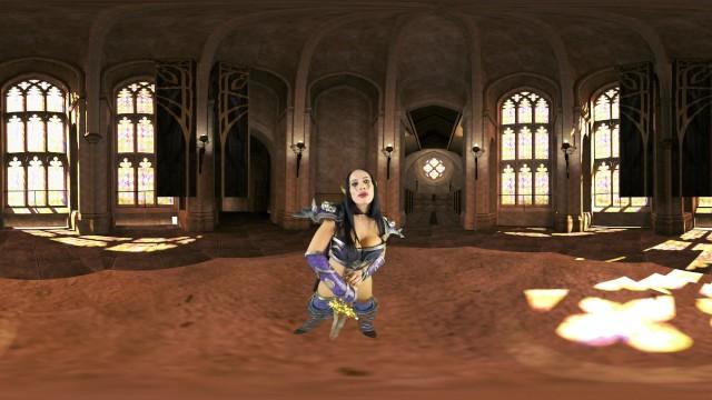Victoria June Gets Fucked as Lady Slyvanus in Whorecraft 360 VR Cosplay - 2