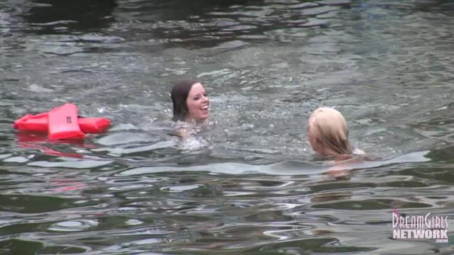 Boobies Skinny Dipping dare in Front of a Crowd of Hundreds Submission