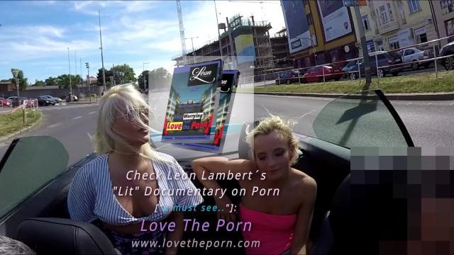 Kiss RISKY BUSINESS MORE FUN Big Tits Blondes are having Fun on the Road REALITY Gay Gloryhole