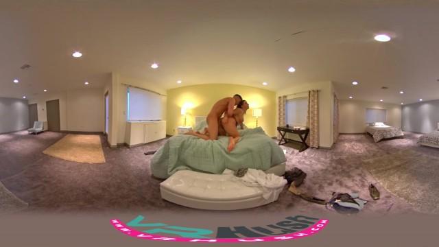 Scandal VRHUSH Abella Danger Fucked and Creampied in Virtual Reality Blowjob Porn
