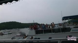 Face Fucking Cell Phone Video of Wild Party Girls Naked Lake of the Ozarks Nudist