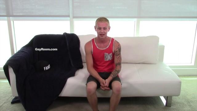 Young Blonde Twink Deepthroats & Rides Casting Agent’s Cock Til he Cums - 1