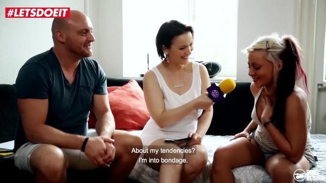 LETSDOEIT - Pornstar Fucks Female Fan in her first Sex on Camera - 2
