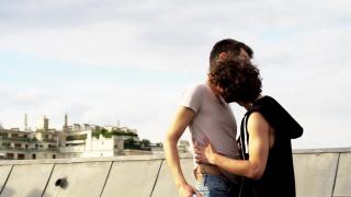 Dominate Anteo and Alexis Fuck on a Rooftop in Front of the Eiffel Tower Gay Solo
