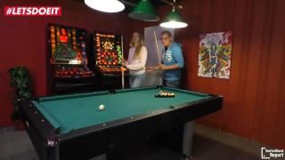 Sluts AMATEUR EURO - Unfaithful Wife Passionate Sex on the Pool Table ImagEarn