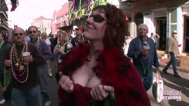 Forwomen Wild MILFS and GILFS Show Huge Tits on Bourbon St Dominicana