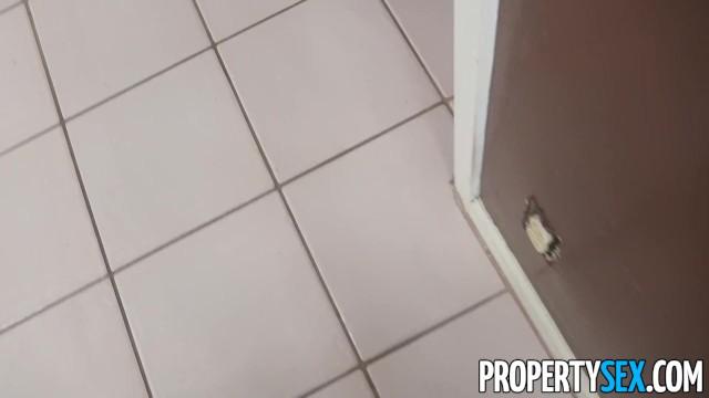 PropertySex - Petite Real Estate Agent Hottie Pounded by Handyman - 1