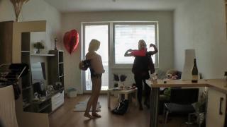 DuskPorna Teen PAWG and her best Friend at Home after the new Lingerie Shopping Esposa