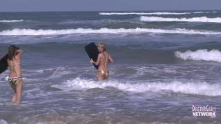 ApeTube Bikini Clad Coeds Flash and Party in South Padre Island Tites