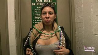 Sapphicerotica Big Ass Titties get Flashed for Beads at Mardi Gras Male