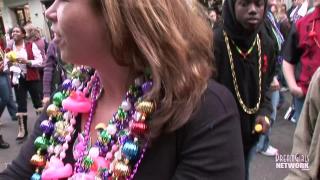 Puba Big Ass Titties get Flashed for Beads at Mardi Gras Orgy