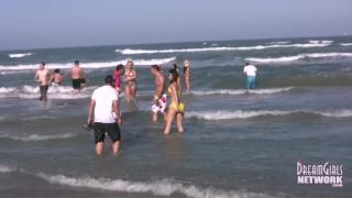 Tight Cunt Spring Break Beach Party in South Padre Island Ffm