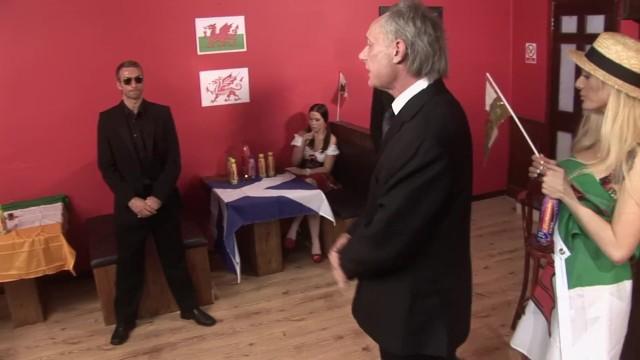 Polish A Diplomatic Orgy at Bavarian Meeting Blow Job Contest - 1