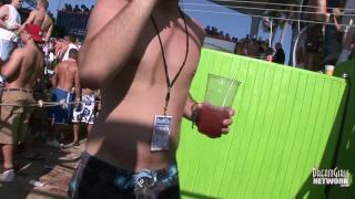 Monster Spring Break Freaks Show Tits and Party Pissing