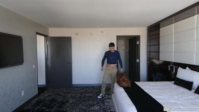 Hotel Guest Anally Slams Hot Bellboy Michael DelRay with his Monster Cock - 2