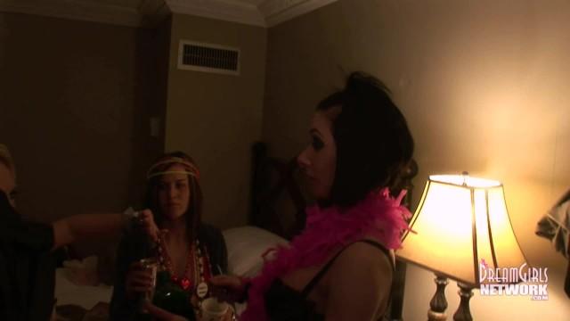 Asstr Party in our Room & on our Balcony for Mardi Gras Hottie - 2