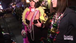 Oral Sex Porn Real Reality TV of Awesome Mardi Gras Party Huge Tits