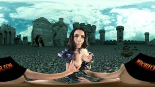 Lesbos Valentina Nappi as your Virtual Death Knight in Whorecraft Cosplay Parody Voyeursex