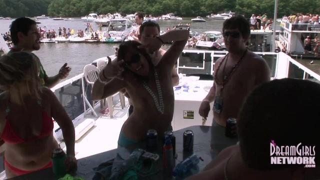 Moreno Hot Girls Lick Whip Cream off of each Other's Nipples at Party Cove AdblockPlus
