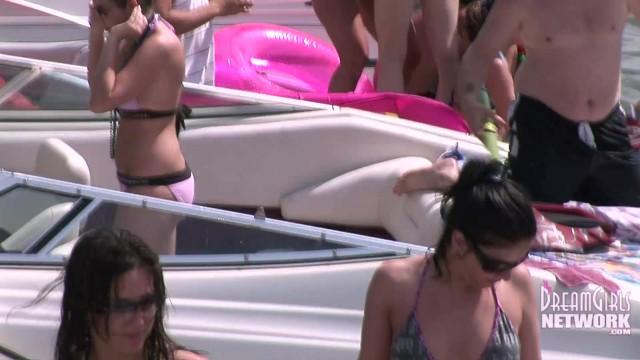 Thief Wives, Girlfriends, Sisters, & Mom's all Party Naked Lake of the Ozarks Underwear