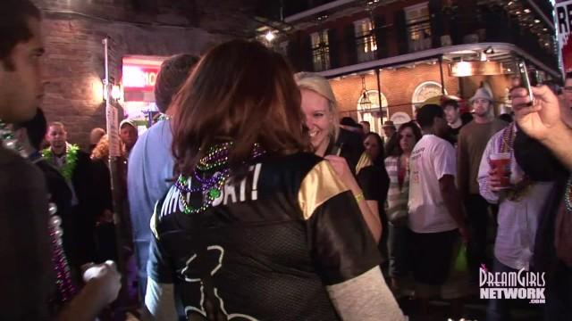 Casado Party Girls Show Huge Tits on Bourbon St in new Orleans Girl Gets Fucked