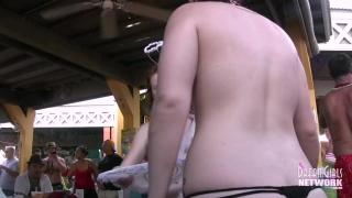 Show Coeds & Cougars all Party Topless during Fantasy Fest Pool Event YouSeXXXX