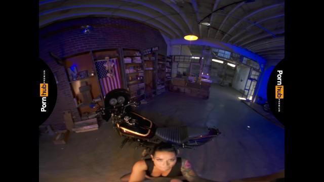 Sapphicerotica VR 180 - Katrina Jade Takes Charles Dera's Cock for a Test Ride Ssbbw - 1