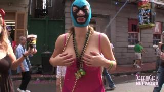 Free Teenage Porn Horny Cougars will do anything for Beads at Mardi Gras Milf Fuck
