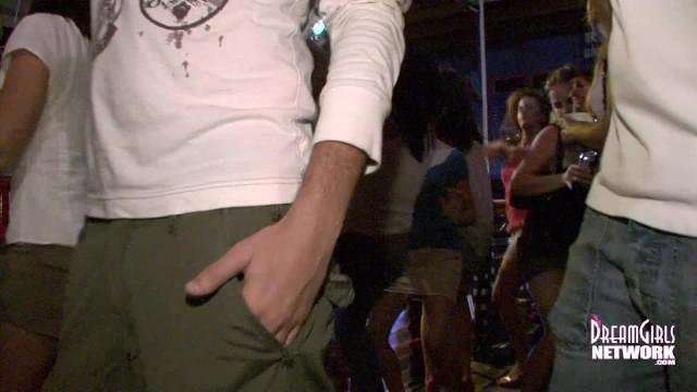 Upskirts & Tit Flashing on the Dance Floor of a Crowded Nightclub - 2